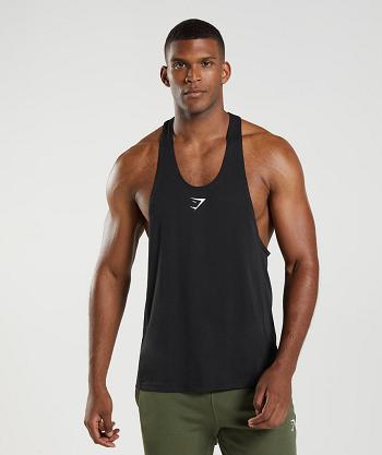 Pánské Stringers Gymshark React Černé | CZ 2580XYU